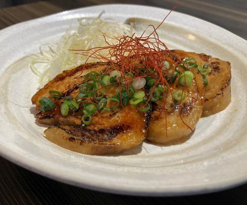たっぷり葱の炙りチャーシュー