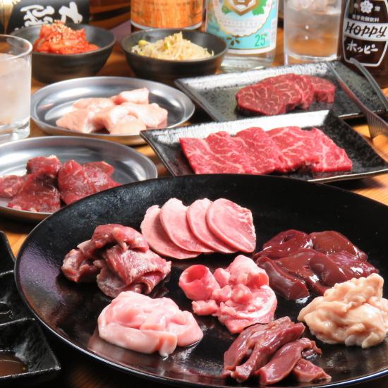 The carefully selected various meats are exceptional ♪ You will definitely be satisfied with delicious sake and meat ☆