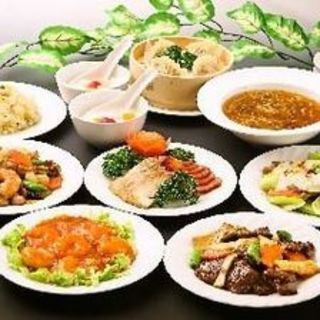 [Enjoy delicious Cantonese cuisine at an affordable price] Service course with 10 dishes in total
