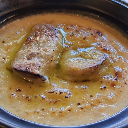 Cream Risotto with Foie Gras and Truffles