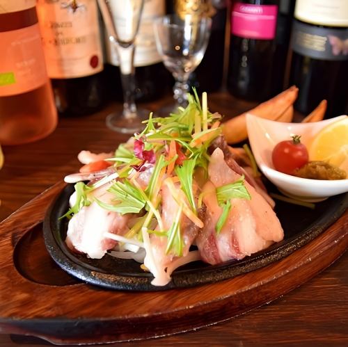 Iberian pork teppanyaki