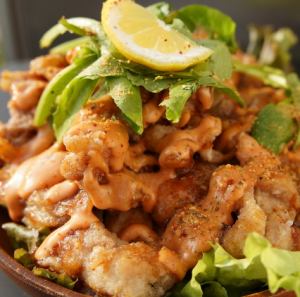 류다 튀김 멸치 치킨