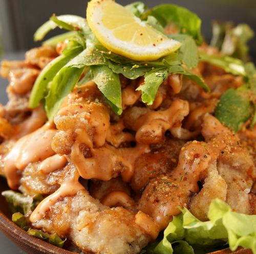 Tatsuta-age anchovy chicken