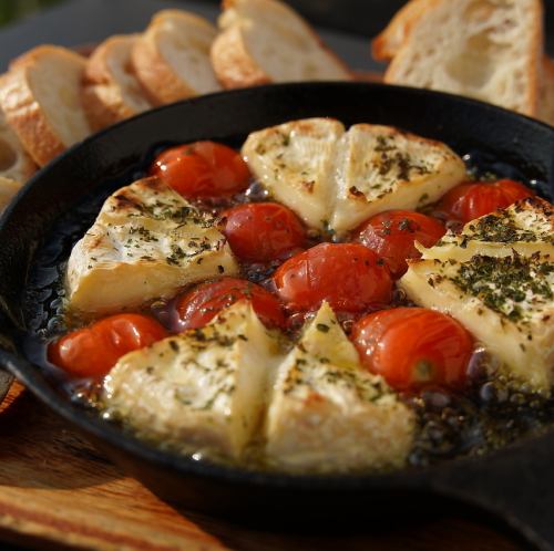 Camembert and Tomato Ajillo