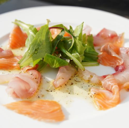 ☆Fresh fish carpaccio made with fresh fish of the day