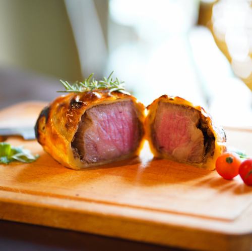 Speciality.Wagyu beef Wellington (made with care and time, so reservations must be made in advance online)