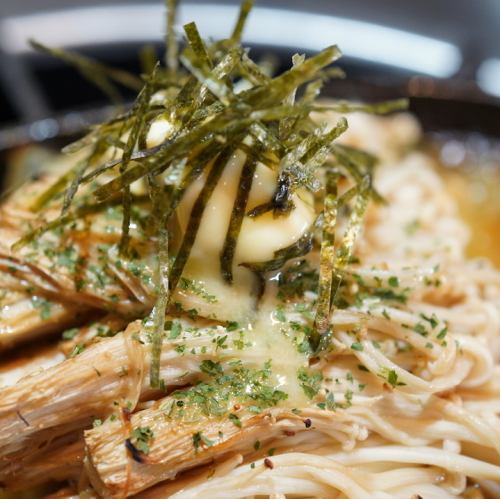 Enoki mushroom steak