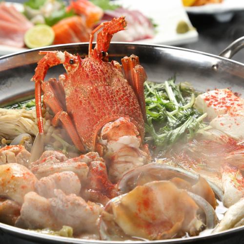Rich ◎ Ise lobster fisherman hot pot