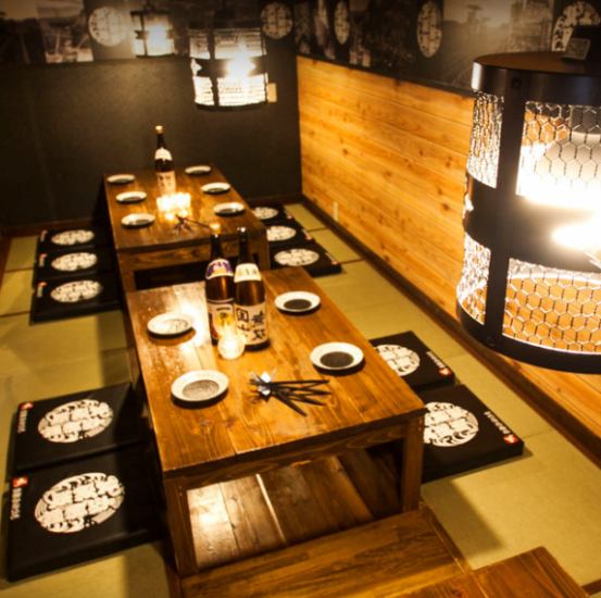 ◆ Large banquet private room ◆ A blissful private room with a Japanese-style interior !!