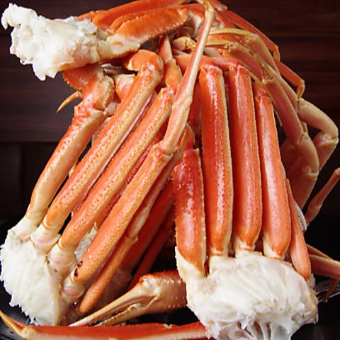 Luxury! All-you-can-eat snow crab!