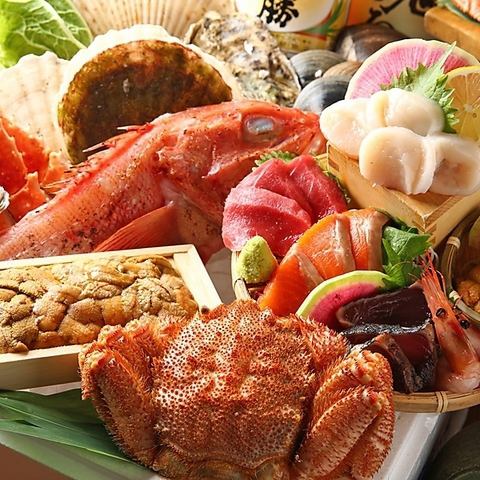 宴会などに海鮮や定番料理など満載！飲み放題付きコースも様々ご用意♪