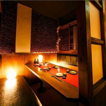 A private room with a sunken kotatsu, a private room with a sunken kotatsu, for girls' gatherings, joint parties, etc. ◎ We also offer affordable all-you-can-drink and all-you-can-eat courses! Enjoy exquisite izakaya cuisine! Just a minute's walk from Himeji Station! Private izakaya in Himeji If you are looking for it, come to our shop! Please feel free to contact us about budgets, times, etc. for private parties, women's parties, joint parties, etc.