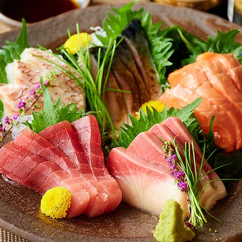 宴会などに海鮮や定番料理など満載！飲み放題付きコースも様々ご用意♪