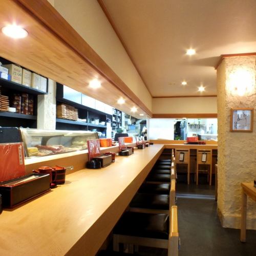 Fresh sushi in front of you!
