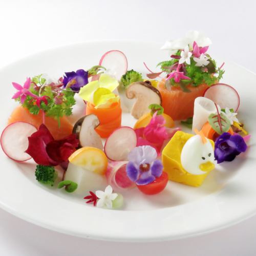 オマール海老など…贅沢コースあります!