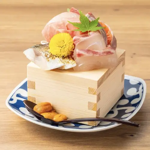 枡造り　5種盛り合わせ