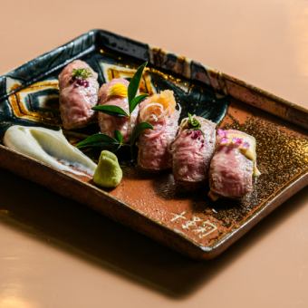 ローストビーフ握り1500円