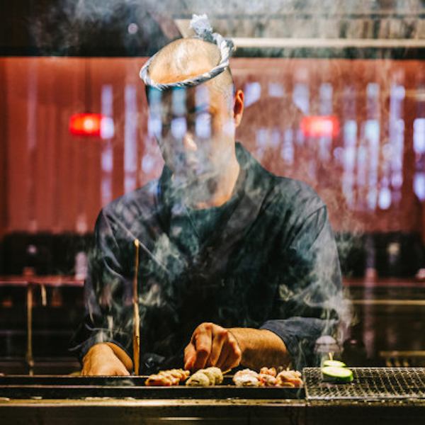 Blissful yakitori with the aroma of charcoal