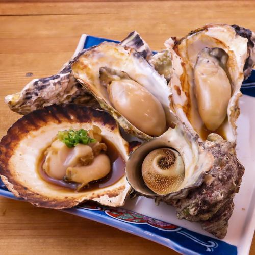 Our restaurant's proud selection of grilled seafood dishes