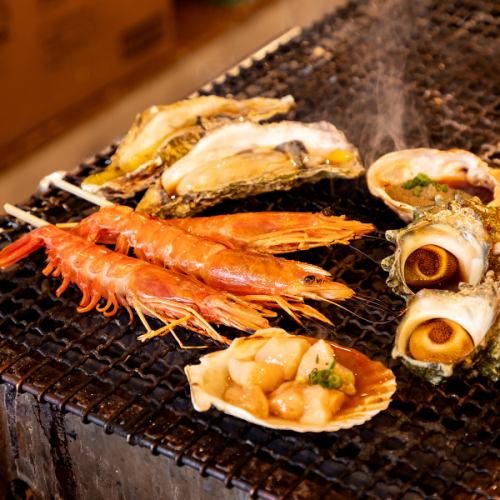 当店自慢の海鮮焼き各種