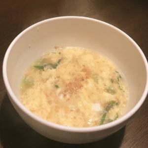 Egg soup