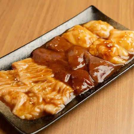 ホルモン3種盛り