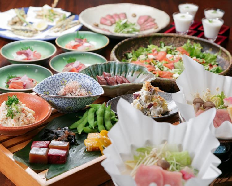 For girls-only gathering / -Enjoy Kyoto-Toro Yuba, Obanzai Sheng, Yuba Ankake Don, Dessert included 9 dishes 3300 yen