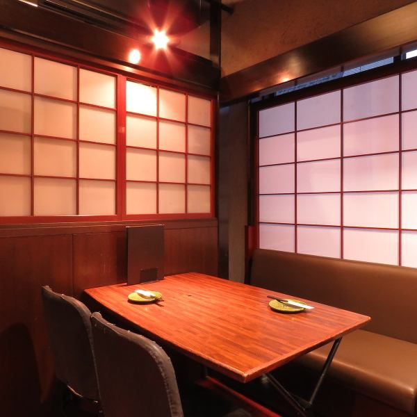 [Limited to 1 group per day / Popular private room seats] Since there is a partition between the seats and other seats, you can use it like a semi-private room.We will change the layout according to the number of people to create a space with a sense of unity.