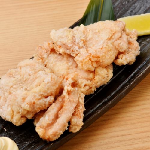 Deep-fried young chicken with salted rice malt