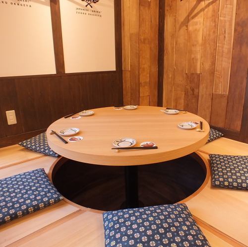 【各種ご宴会】会社宴会や中宴会に最適な掘りごたつ席