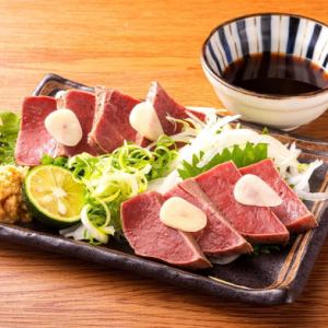 炙りハツのたたき~柑橘ポン酢仕立て~