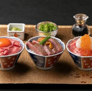 1日１０食限定【和牛とろニク丼　三姉妹】