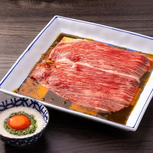 特選しゃぶロース 夏のとろろ月見だれ