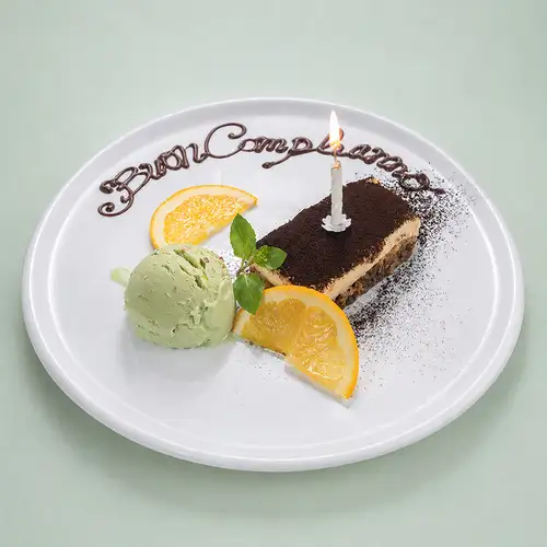 Celebration message plate