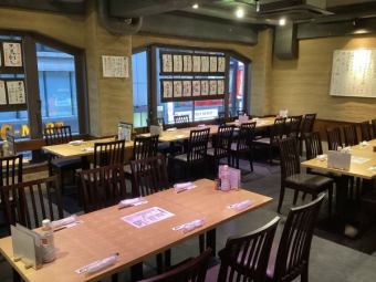 The restaurant's calm atmosphere is popular among female customers as well.Please come here for a girls' night out!