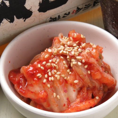 Handmade kimchi