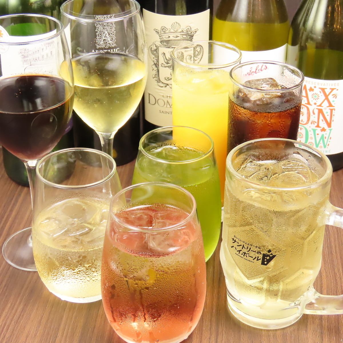 数多くのお料理の種類をご用意しております。