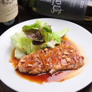 香り豚のロースステーキ