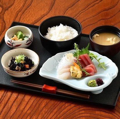 Sashimi set meal