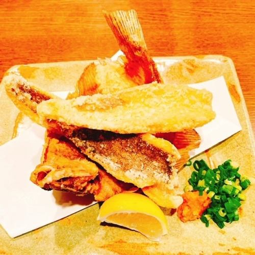 Deep-fried flatfish