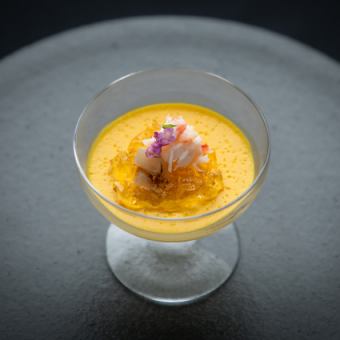 February theme: Awayuki (Light Snow) A special course reflecting the season and tailoring it to your taste