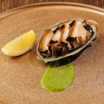 ランチ　アワビと黒毛和牛コース　