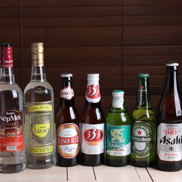 베트남 병 맥주 전 3 종 ◎ 음료 무제한 단품 플랜도 준비!