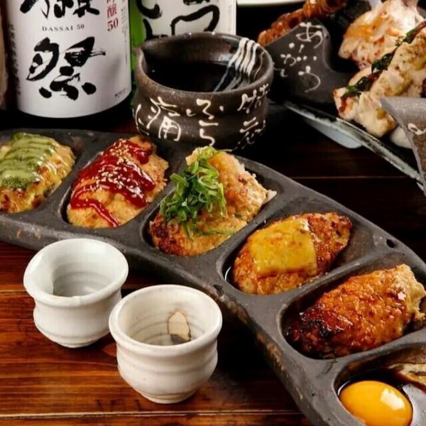 【點餐率90%】什錦肉丸 1,078日圓（含稅） Makoya最受歡迎的商品，如果您不知道要點什麼的話就從這個開始吧！