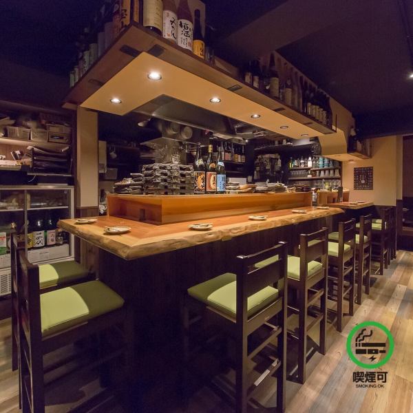 おひとりさまからでも大歓迎！カウンター席！ご予約承りますのでぜひ事前にご予約を♪