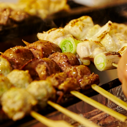 The owner's passion for yakitori