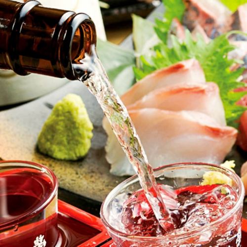 日本酒も種類豊富にご用意