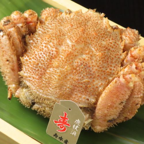 数量限定・事前予約必須の毛ガニ♪