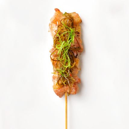 Pork skewers (Hakodate Gagome kelp)