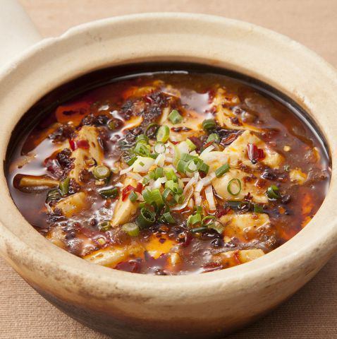 Super spicy Sichuan mapo tofu